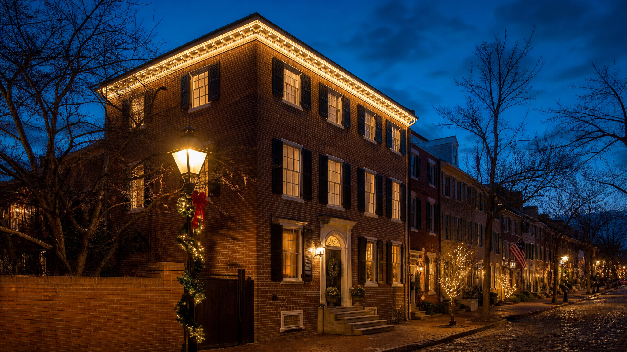 Downtown Lynchburg Historic Retail Block lighting project in Lynchburg, VA